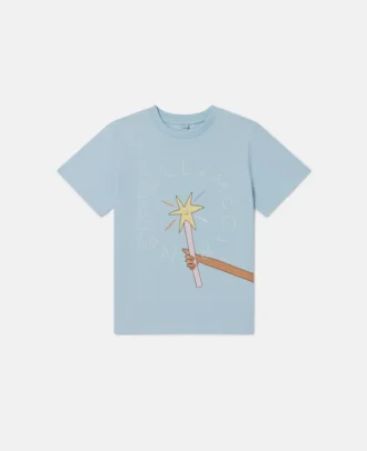 T-Shirt mit Rundhalsausschnitt und Feen-Grafik