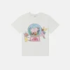 T-Shirt mit Rundhalsausschnitt und Feenprint