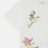 T-Shirt mit Rundhalsausschnitt und Feenprint