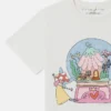 T-Shirt mit Rundhalsausschnitt und Feenprint