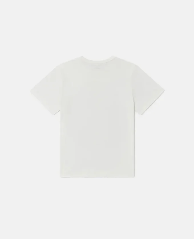 T-Shirt mit Rundhalsausschnitt und Feenprint