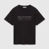 T-Shirt mit Rundhalsausschnitt und Logo-Stickerei