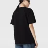 T-Shirt mit Rundhalsausschnitt und Logo-Stickerei