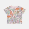T-Shirt mit Rundhalsausschnitt und Waldprint