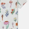 T-Shirt mit Rundhalsausschnitt und Waldprint