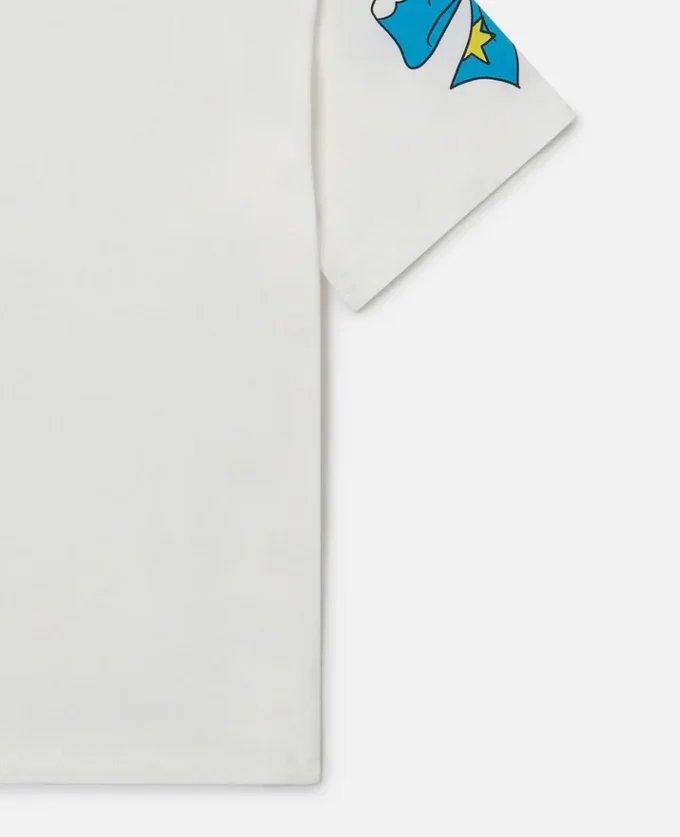 T-Shirt mit Schleifenprint