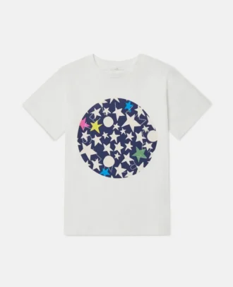 T-Shirt mit Stern-Grafik