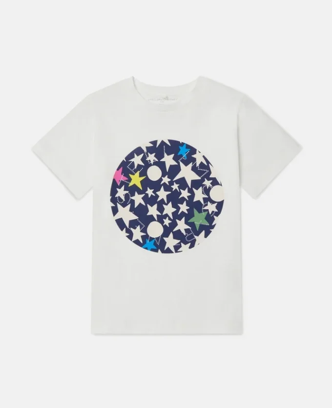 T-Shirt mit Stern-Grafik