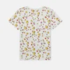 T-Shirt mit Stern-Grafik und Fransen