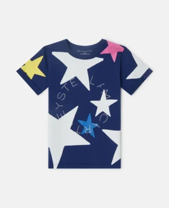 T-Shirt mit Sternenprint
