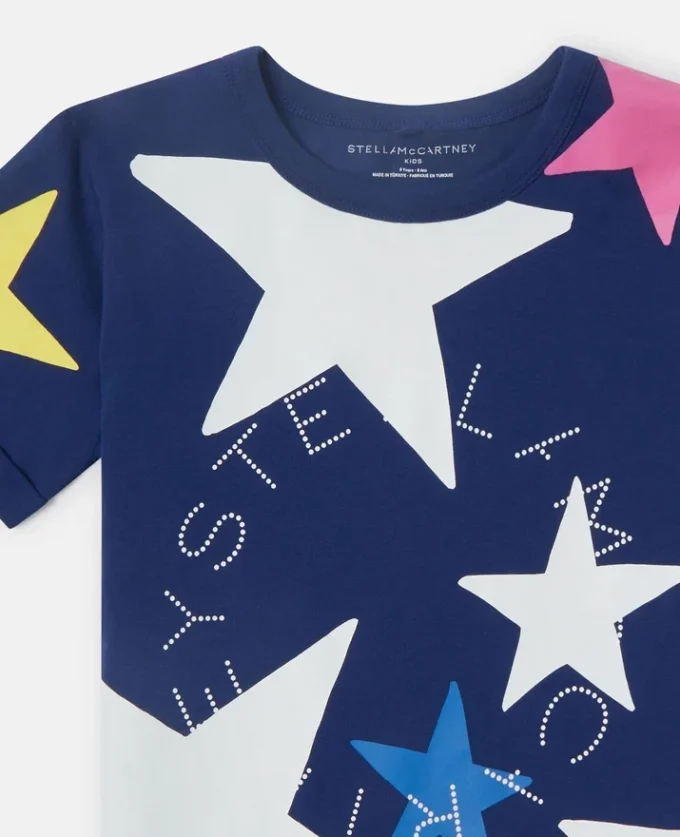 T-Shirt mit Sternenprint