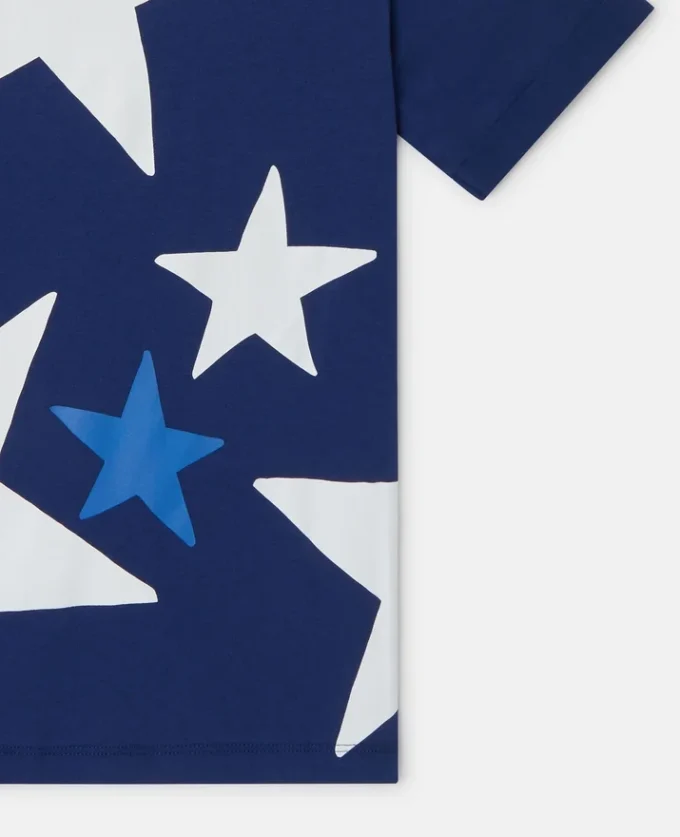 T-Shirt mit Sternenprint