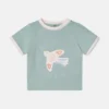 T-Shirt mit Tauben-Grafik
