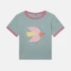 T-Shirt mit Tauben-Grafik