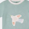 T-Shirt mit Tauben-Grafik