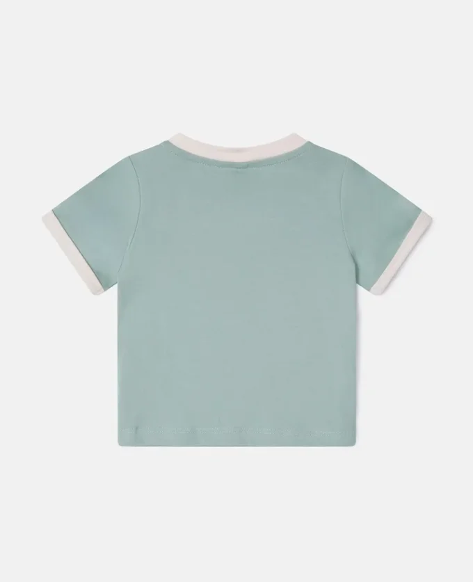 T-Shirt mit Tauben-Grafik