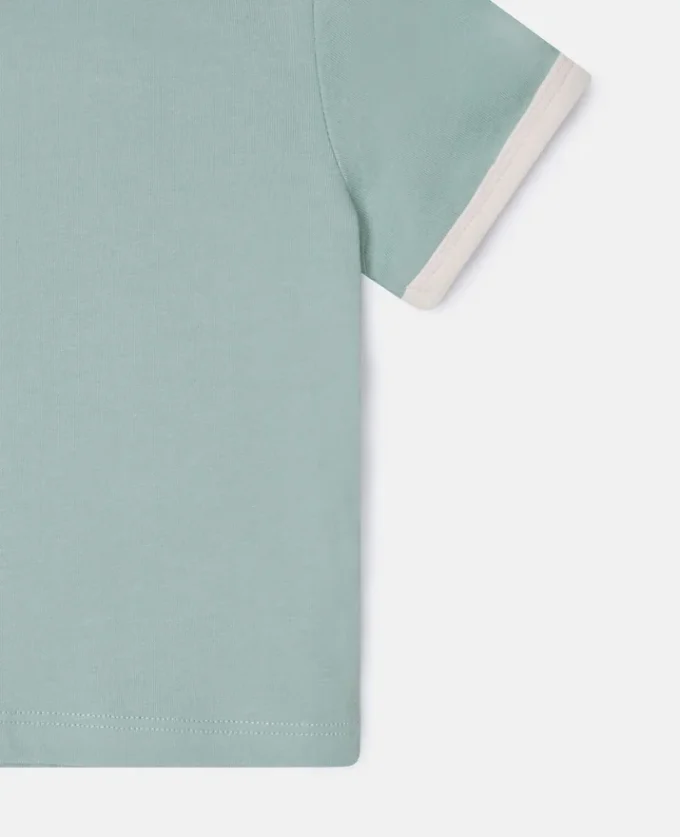 T-Shirt mit Tauben-Grafik