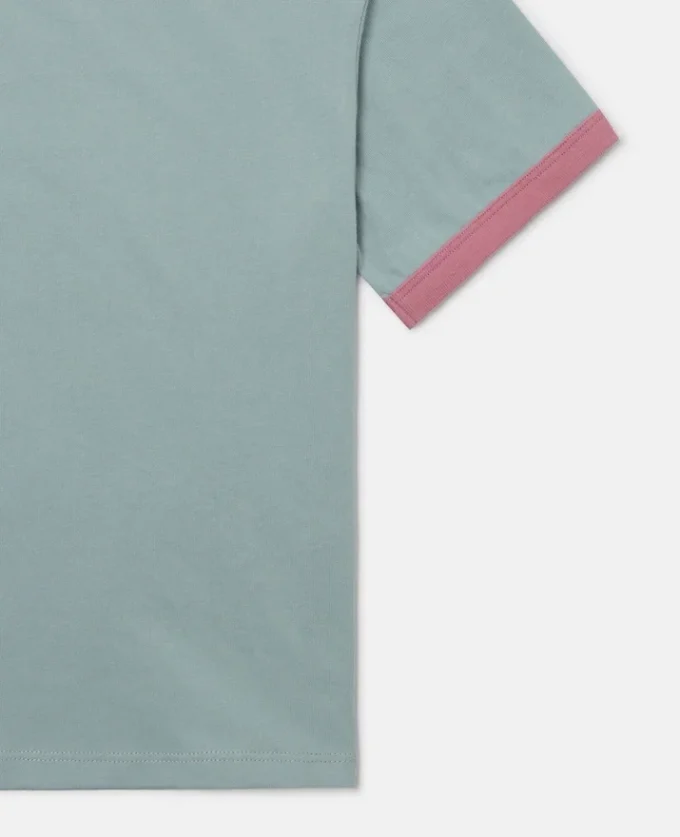 T-Shirt mit Tauben-Grafik