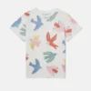 T-Shirt mit Taubenprint