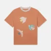 T-Shirt mit Taubenprint