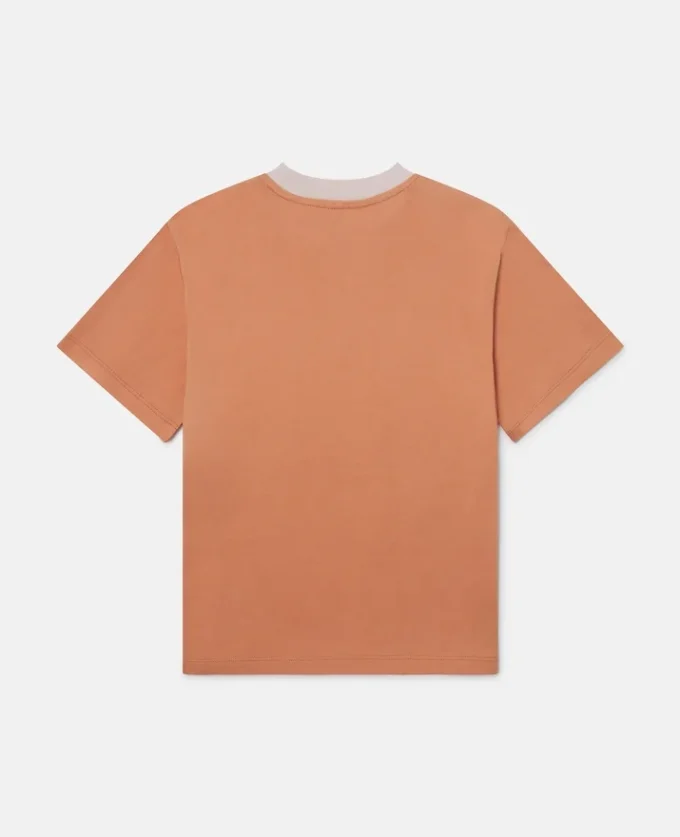 T-Shirt mit Taubenprint