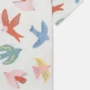 T-Shirt mit Taubenprint