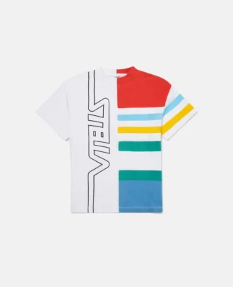 T-Shirt mit Varsity-Logo-Grafik
