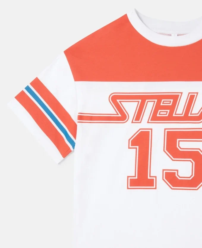 T-Shirt mit Varsity-Logo-Grafik