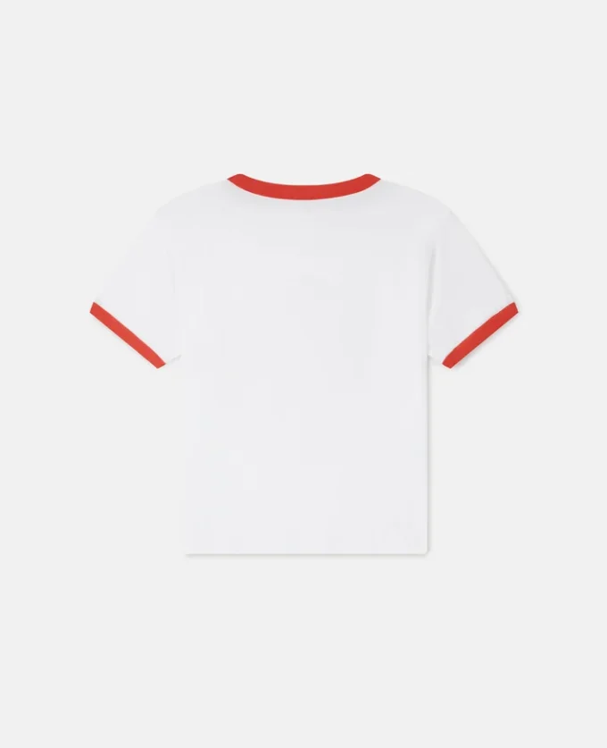 T-Shirt mit Varsity-Logo-Grafik