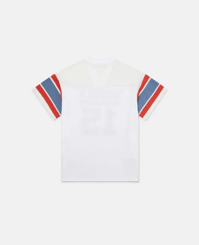 T-Shirt mit Varsity-Logo-Grafik