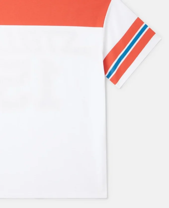 T-Shirt mit Varsity-Logo-Grafik