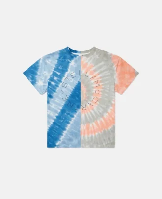 Tie-Dye-Grafik-T-Shirt