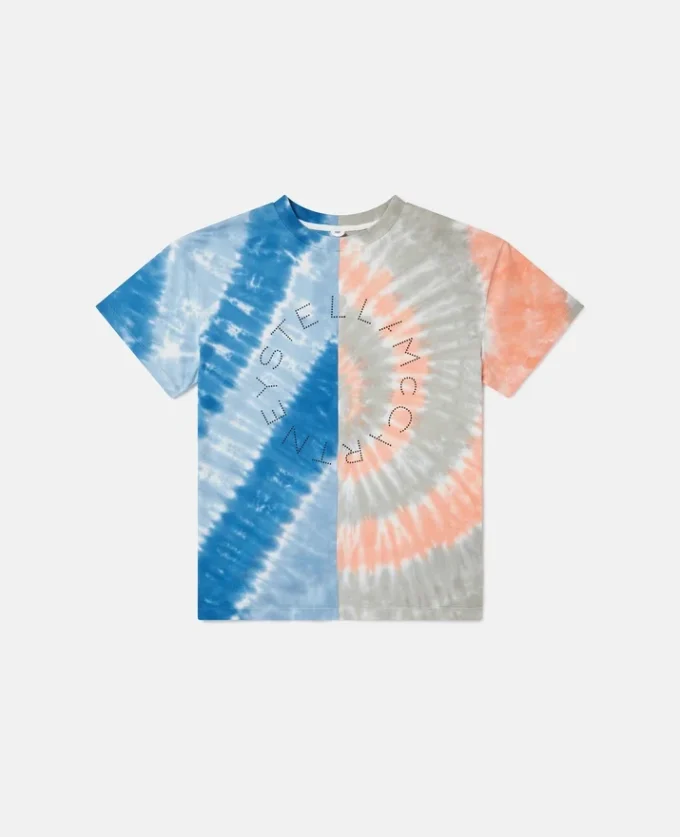 Tie-Dye-Grafik-T-Shirt