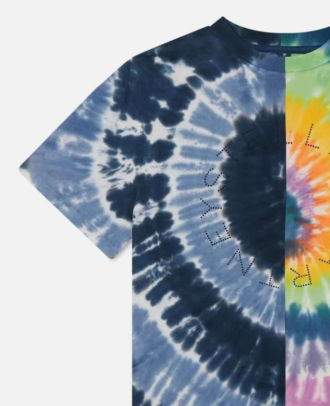 Tie-Dye-Grafik-T-Shirt