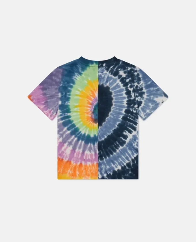 Tie-Dye-Grafik-T-Shirt