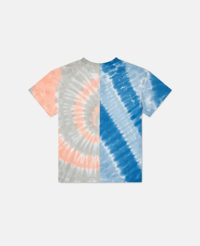 Tie-Dye-Grafik-T-Shirt