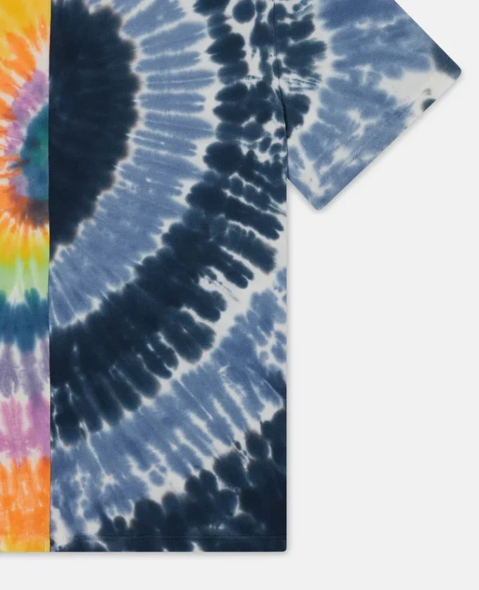 Tie-Dye-Grafik-T-Shirt