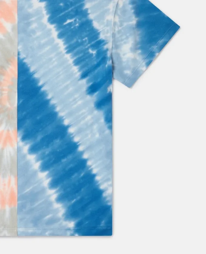 Tie-Dye-Grafik-T-Shirt