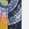 Tie-Dye-Grafik-T-Shirt-Kleid
