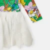Tüllkleid mit „Earth Friends“-Print