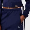 Trackjacke mit hohem Kragen und doppelten Streifen