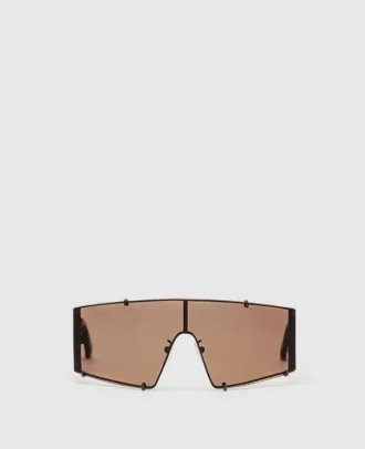 Transluzente rechteckige Sonnenbrille