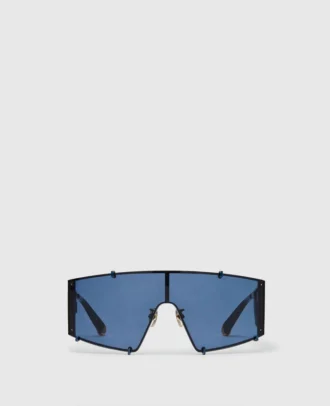Transluzente rechteckige Sonnenbrille