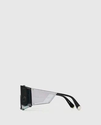 Transluzente rechteckige Sonnenbrille