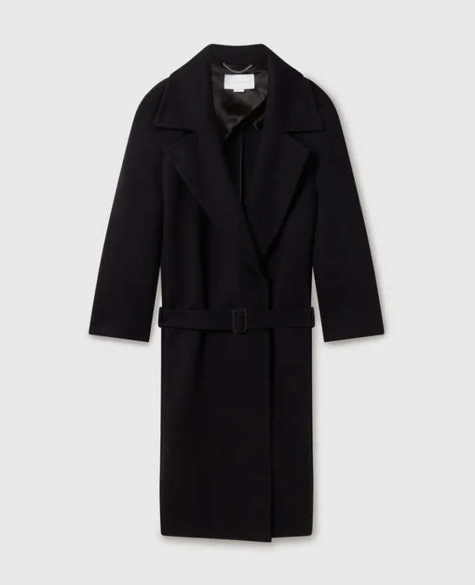 Trenchcoat mit Gürtel und farblich abgestimmter Schnalle
