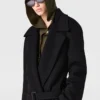 Trenchcoat mit Gürtel und farblich abgestimmter Schnalle