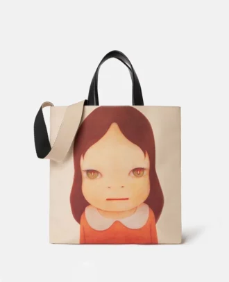 Twins I Print Baumwoll-Canvas-Tasche