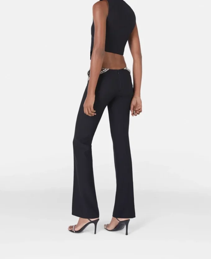 Ultra Low Rise Diamanté Star Hose