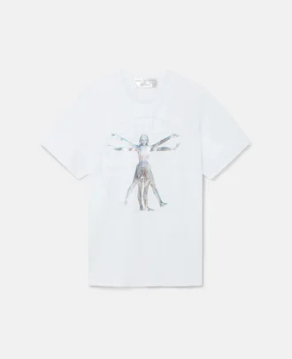 Vitruvian Woman Oversized T-Shirt aus Bio-Baumwolle