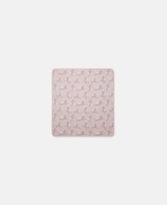 Wendbare Decke mit Regenbogen-Einhorn-Print